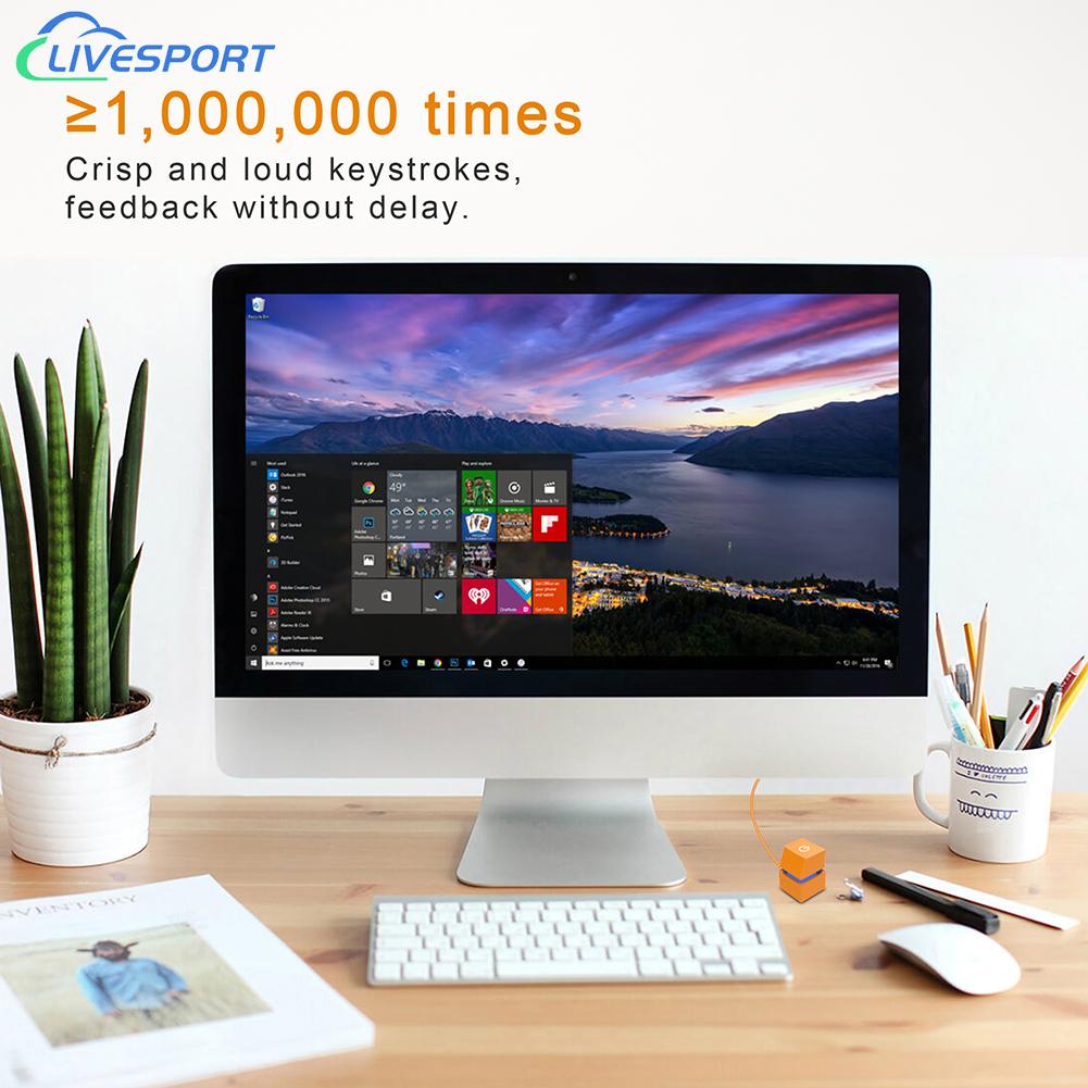 {Ready stock} Desktop Computer Power Button Switch LED Light Power