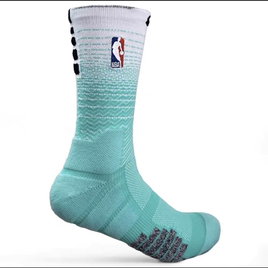 Medias Nike Elite Quick Verde Menta/Blanco - corta