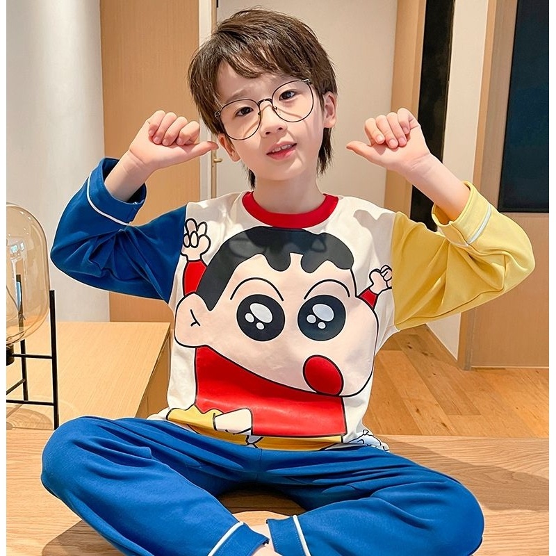 Kids Boys Pajamas Kids Baju Tidur Baby Girl/Boy Night wear Toddler