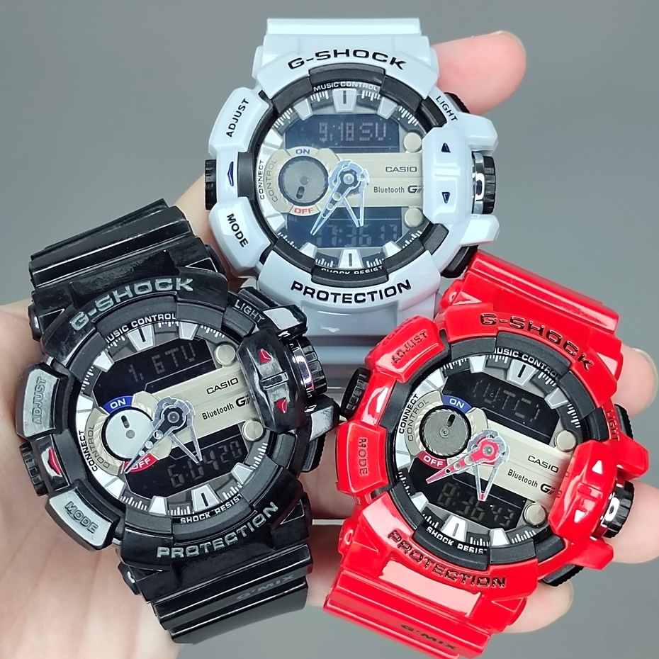 Casio G Shock GBA 400 Red Classic Watch G mix GBA 400 Serial