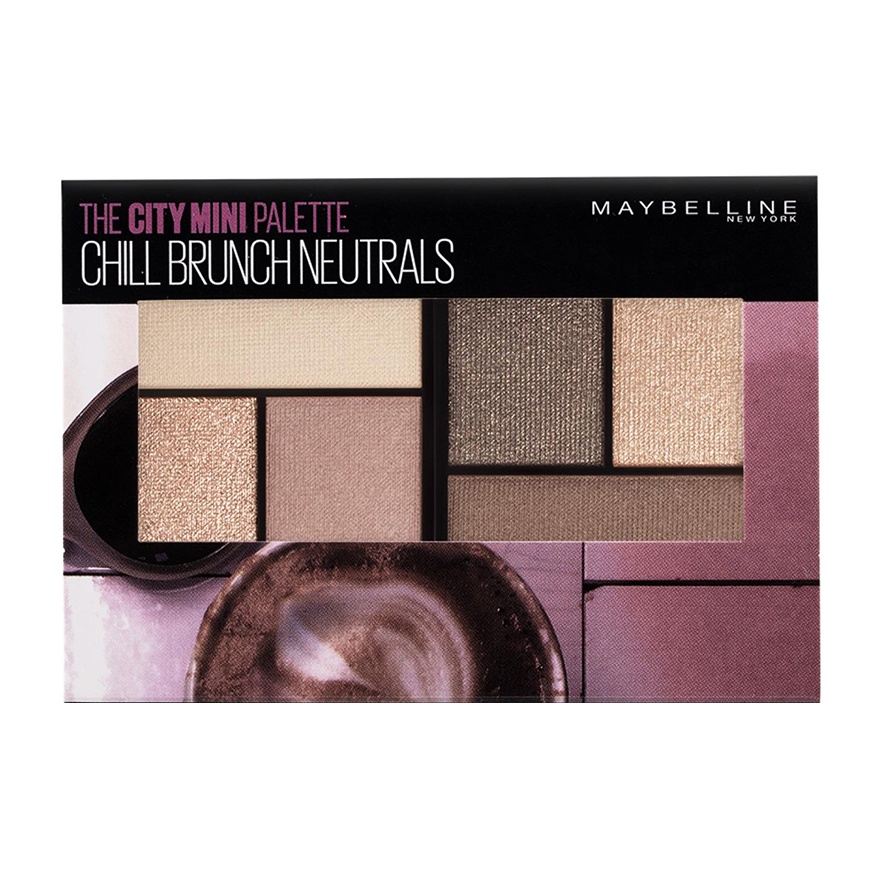 MAYBELLINE The City Mini Palette Chill Brunch Neutrals 1's | PGMall