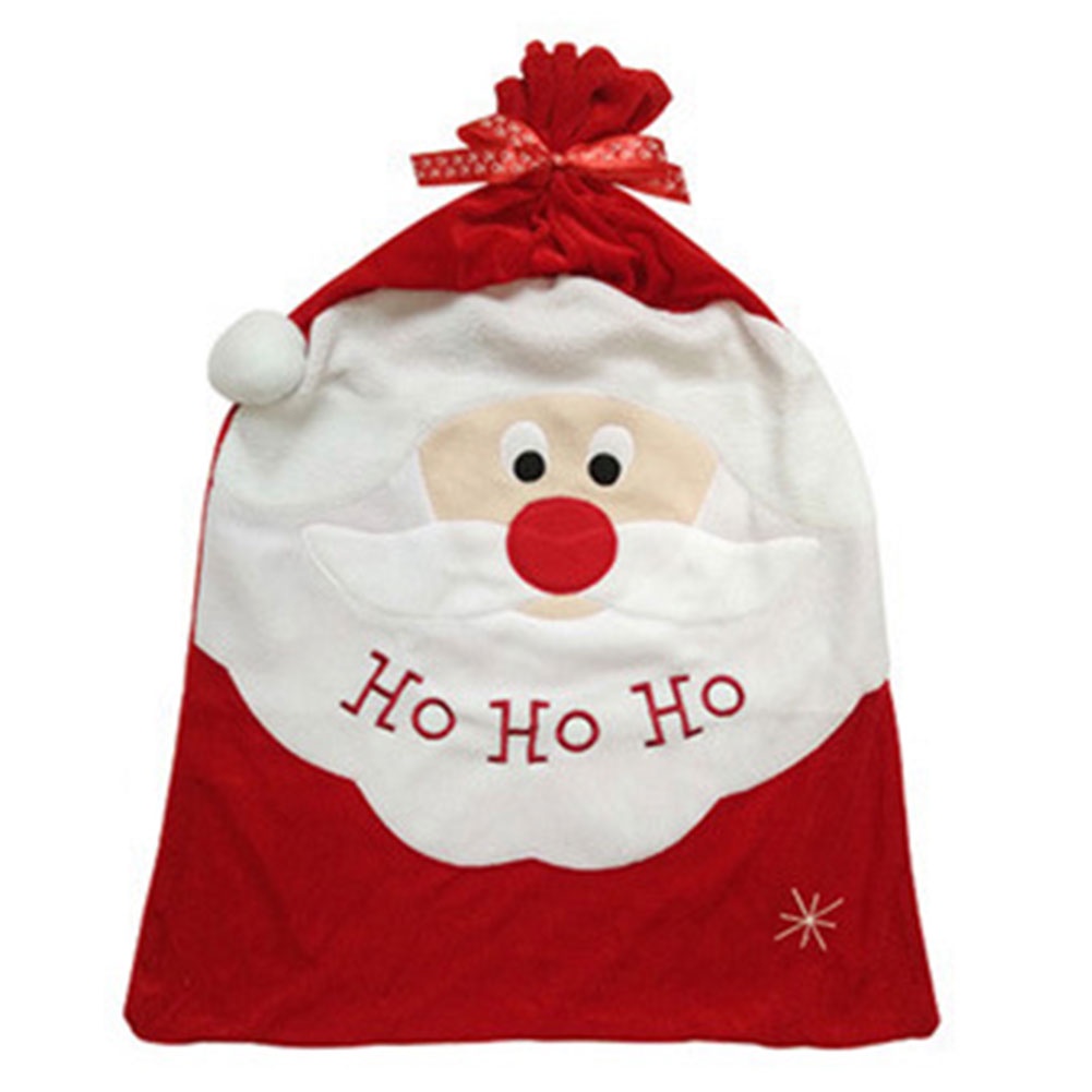 THEBEST Christmas Santa Gift Bag with Drawstring Santa Sack Xmas