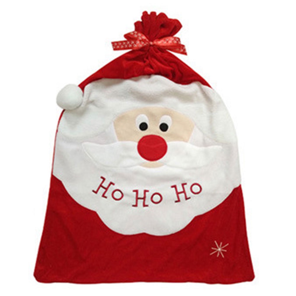 THEBEST Christmas Santa Gift Bag with Drawstring Santa Sack Xmas ...