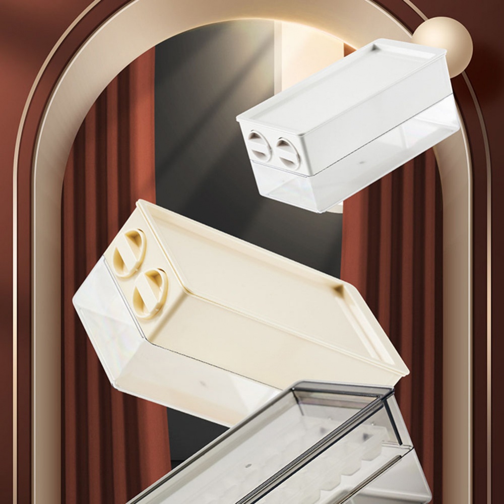 [TWINK]Convenient Ice Cube Tray with Rotating Design Say Goodbye to