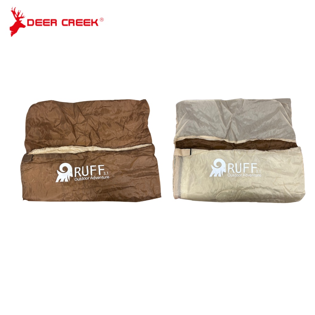 Deer Creek Sleeping Bag RUFF 3.1 Portable Light Weight Water Resistant ...