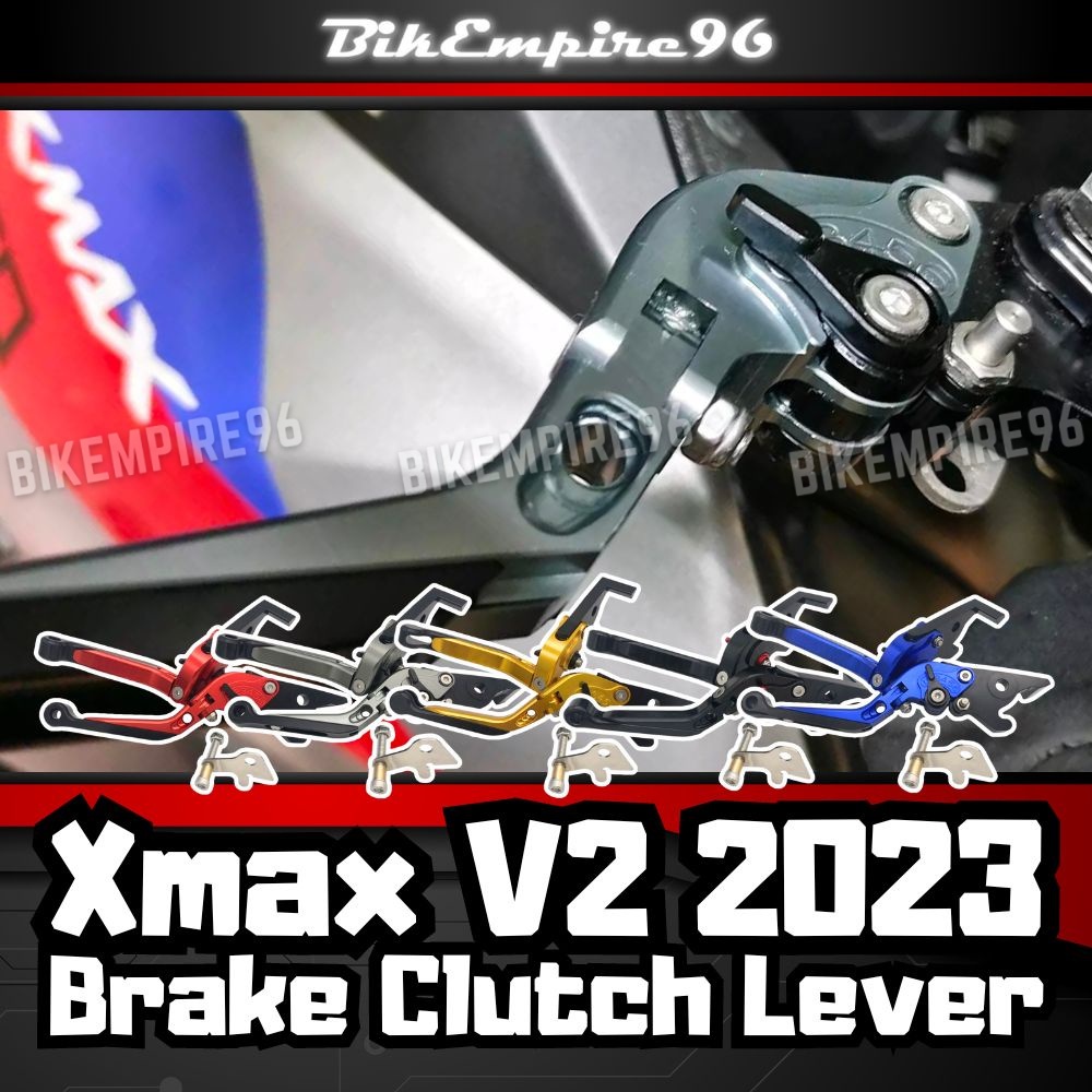 Yamaha Xmax V2 2023 Brake Clutch Lever with Packing Lock Pin Shopee