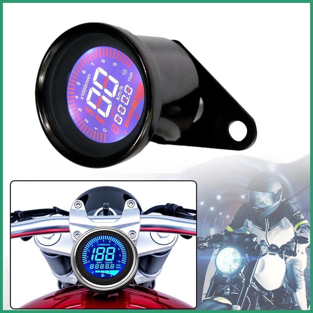Motorcycle Digital Speedometer Digital Motorcycle Speedometer Gauge