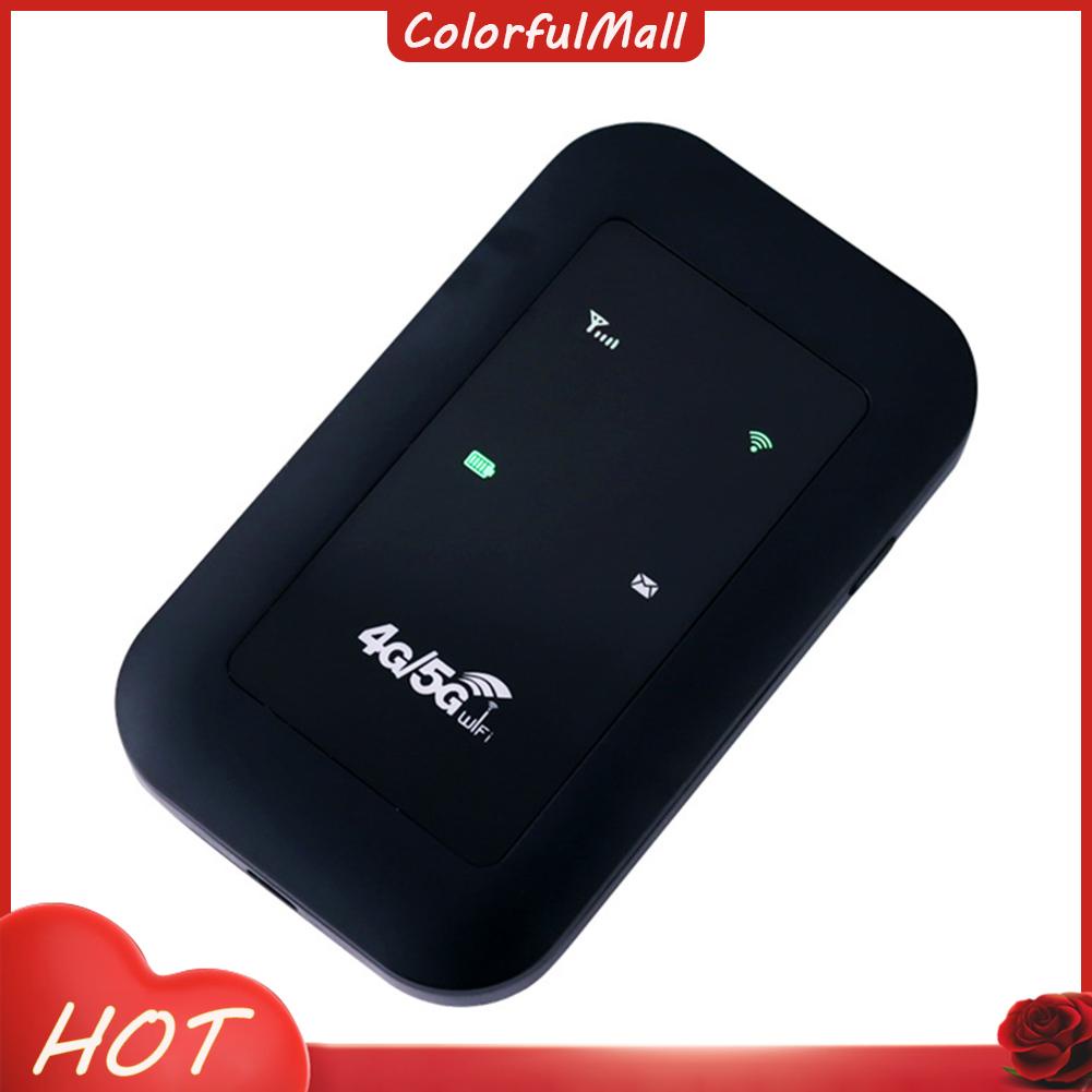 ColorfulMall Pocket Wifi Router 4G LTE Repeater Car Mobile Wifi Hotspot ...