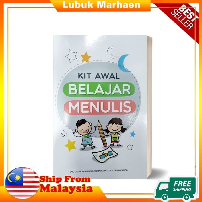 Lm Kit Awal Belajar Menulis Buku Teks Tadika Shopee Malaysia