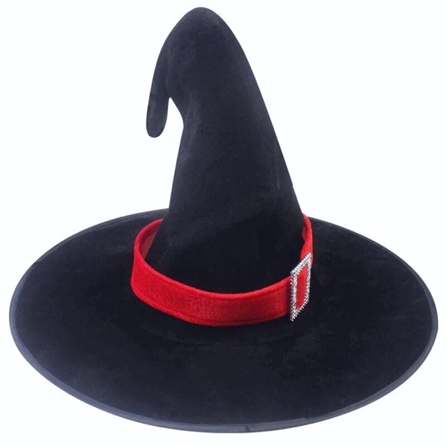 FREE RM50 VOUCHER MLQ Cosplay Wizard Hat Witch Hat Merlin Hat Halloween ...