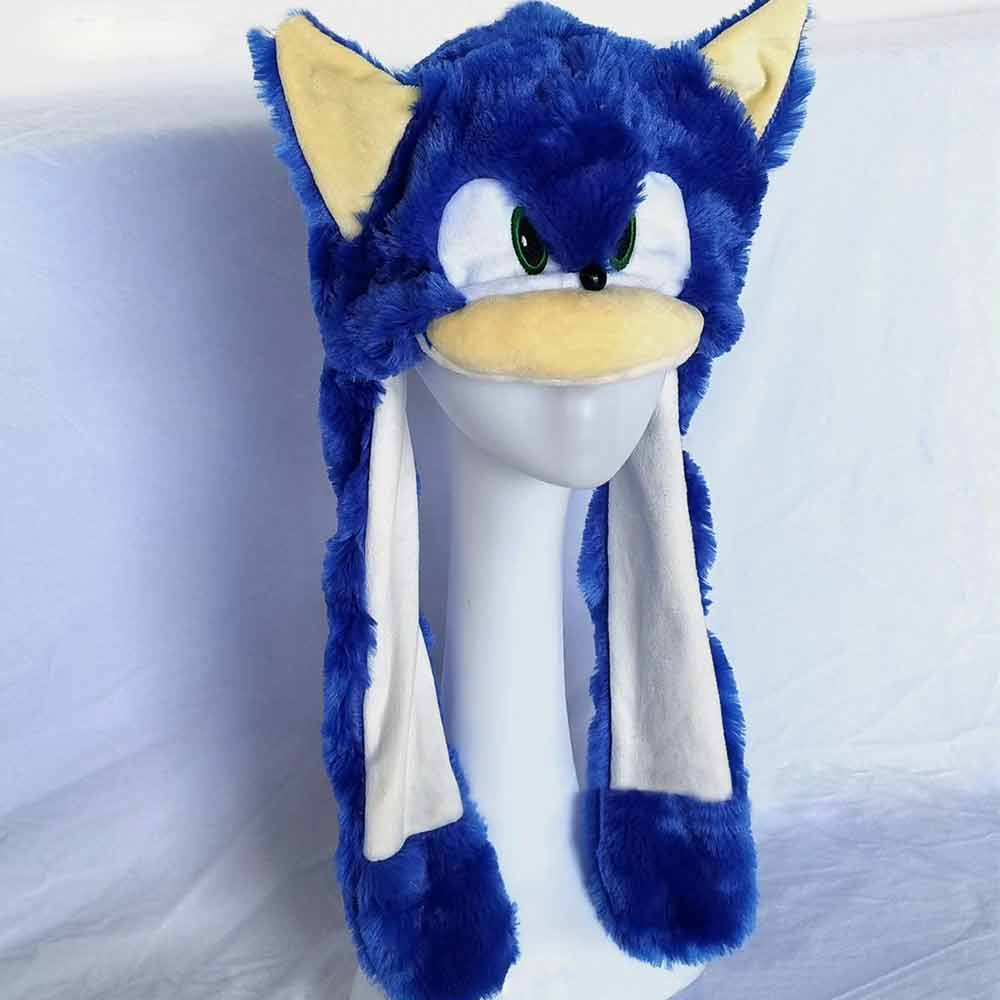 Sonic The Hedgehog Hat Kids Boy Girl Cartoon Animal Warmer Cap Funny ...