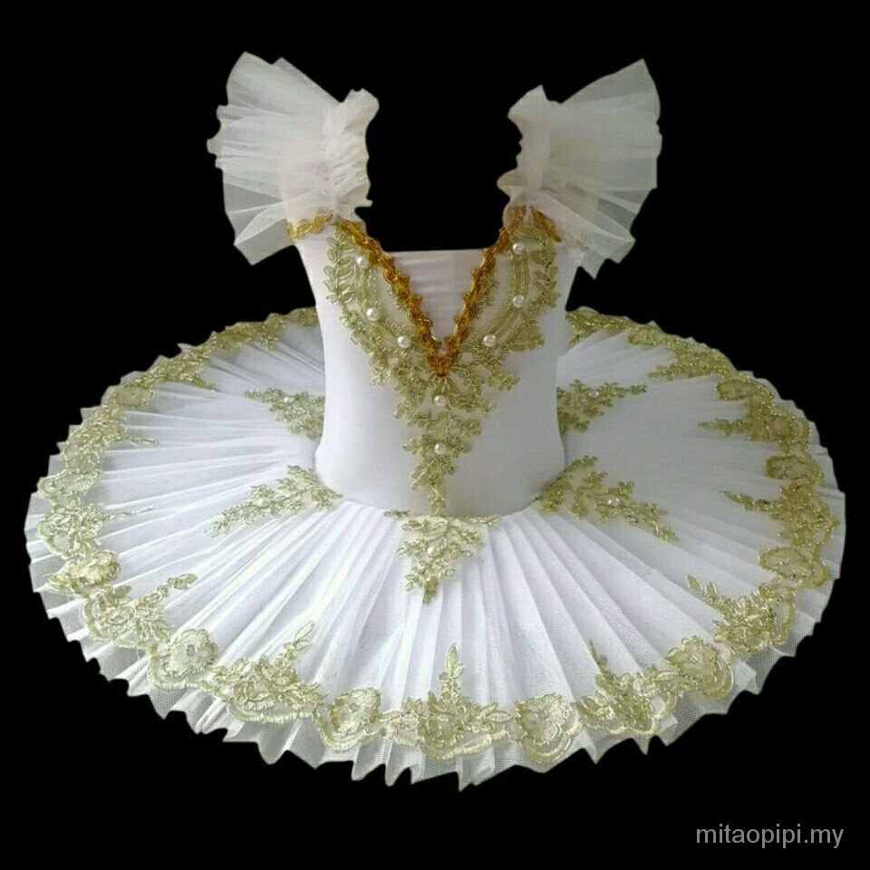 New Style Ballet Skirt Children Little Swan Performance Costume Girls 