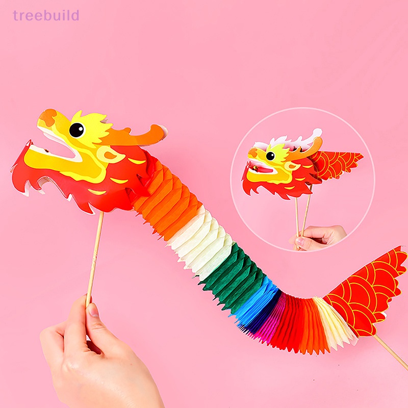 [treebuild] 3D Chinese New Year Dragon Garland Art Crafts Hanging