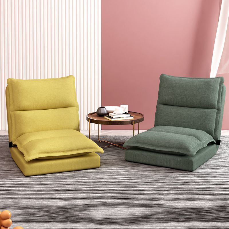 Lazy Sofa Adjustable Recliner Tatami Sofa Bed Floor Sofa Soft Faux