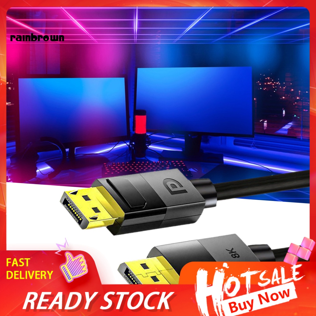 DP Cable Goldplated Plug Highspeed Antiinterference Dual Screen