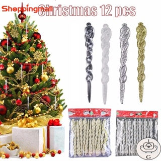 Christmas Decoration Simulation Ice Xmas Tree Hanging - Temu Malaysia