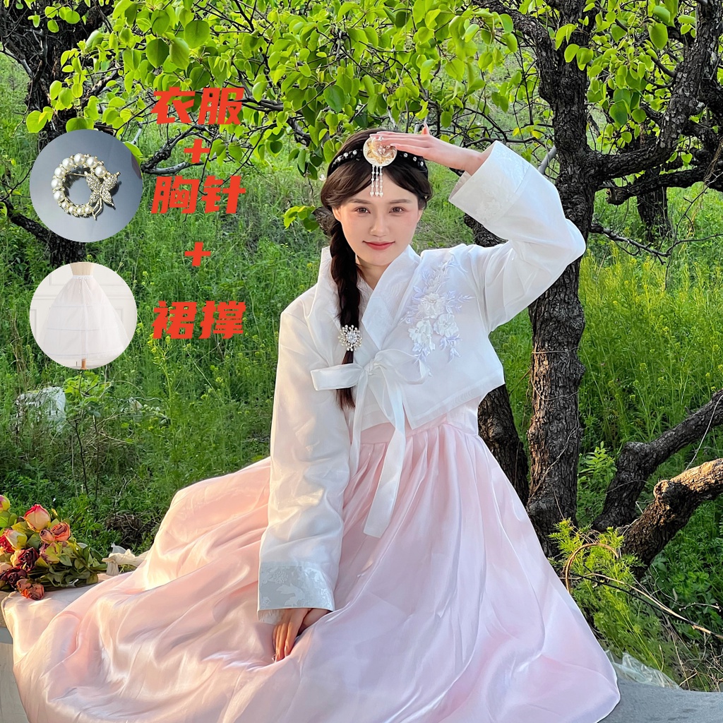 New Style Studio Hanbok Korean Clothes Yanji Princess Korean Adult Korean  Clothes Daily Influencer Photo Dress | Shopee Malaysia