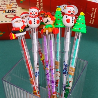 1pc Christmas 12-color Cartoon Colored Pencil Set For Kids Drawing,  Christmas Gift