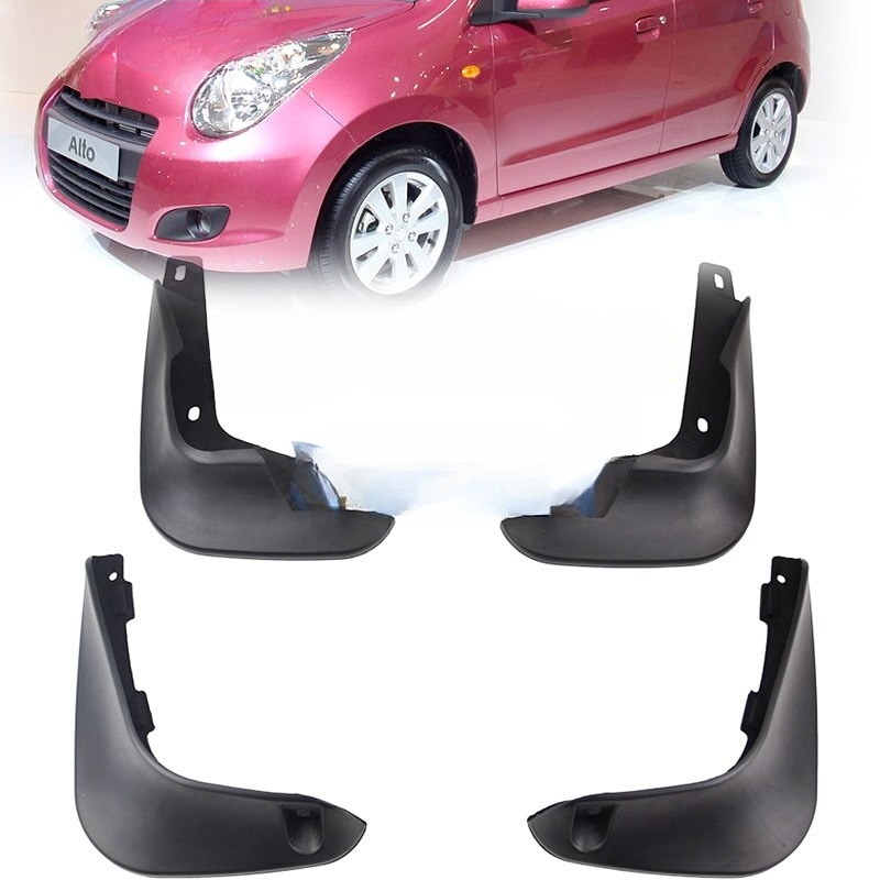 LT Car Mud Flaps For Suzuki Alto / AStar Nissan Pixo 20092015