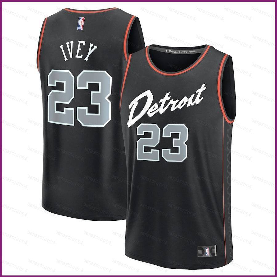 YX 2324 NBA Detroit Pistons Jaden Ivey Jersey Fast Break Basketball