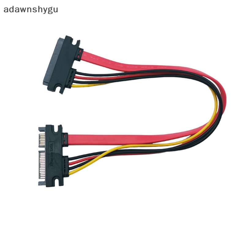 Adawnshygu Sata 22 Pin Male To Female Sata Extension Cable SATA 22 Pin ...