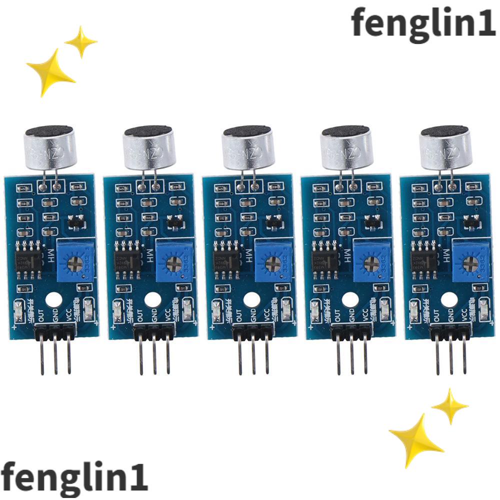 FENG 5PCS RED Microphone Sensor, AVR PIC Dual Differential Comparators ...