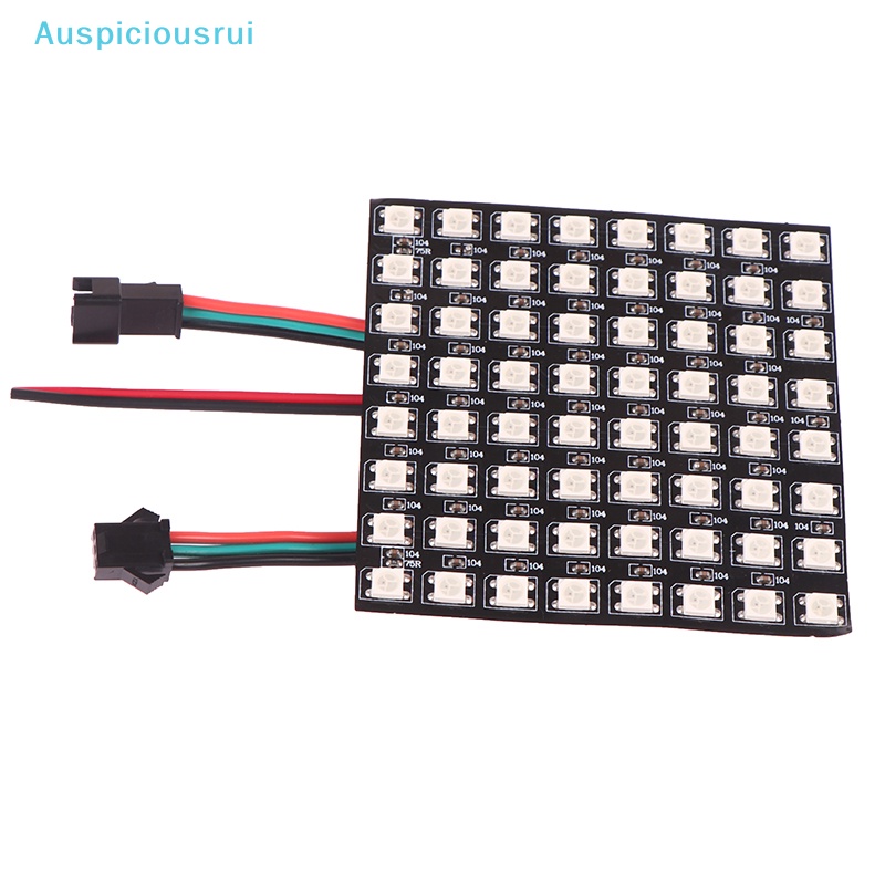 Auspiciousrui 1pc Ws2812 Led 5050 Rgb 8x8 64 Bit Led Matrix Module Screen Led Digital Flexible 