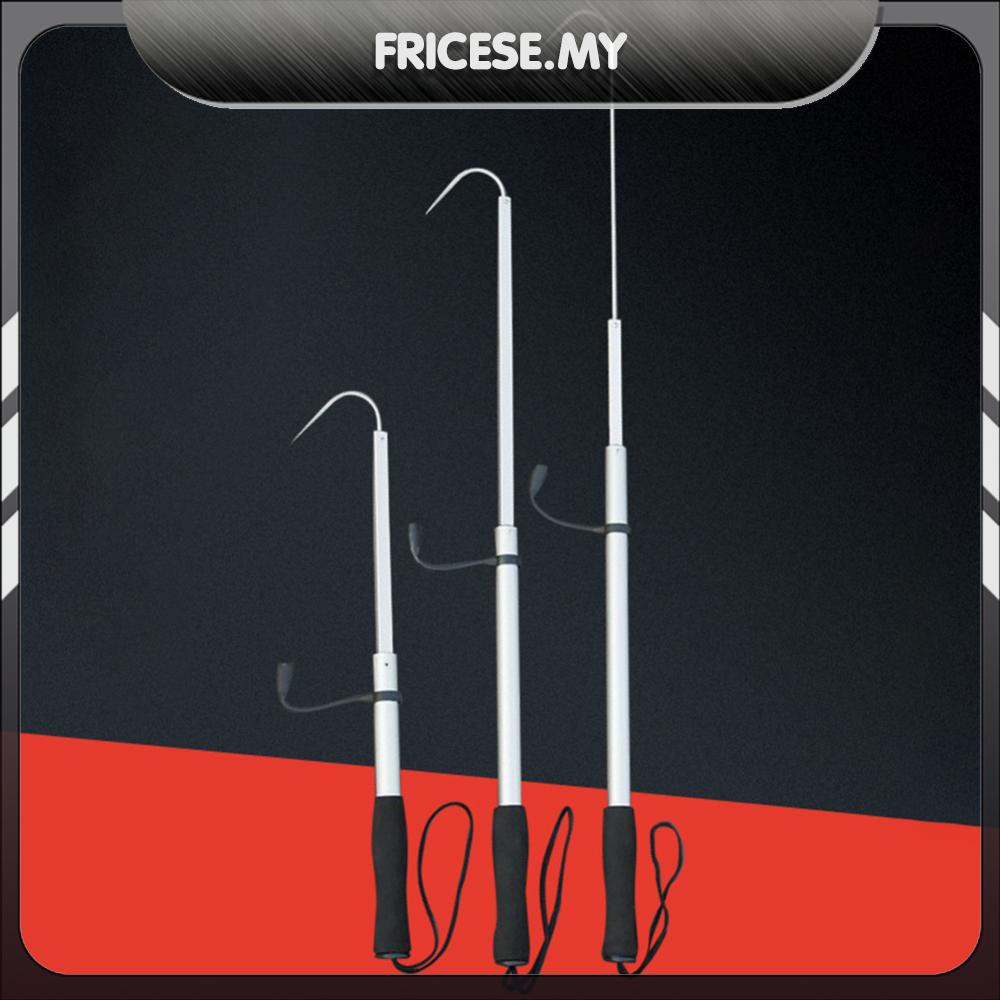 [Fricese.my] Ice Fishing Spear Hook Metal Portable Fish Gaff for