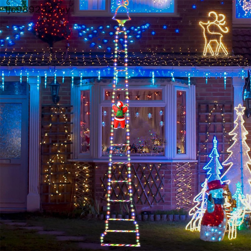 【NIMY】 Santa Claus Ladder Lights With Remote USB Christmas Lights For