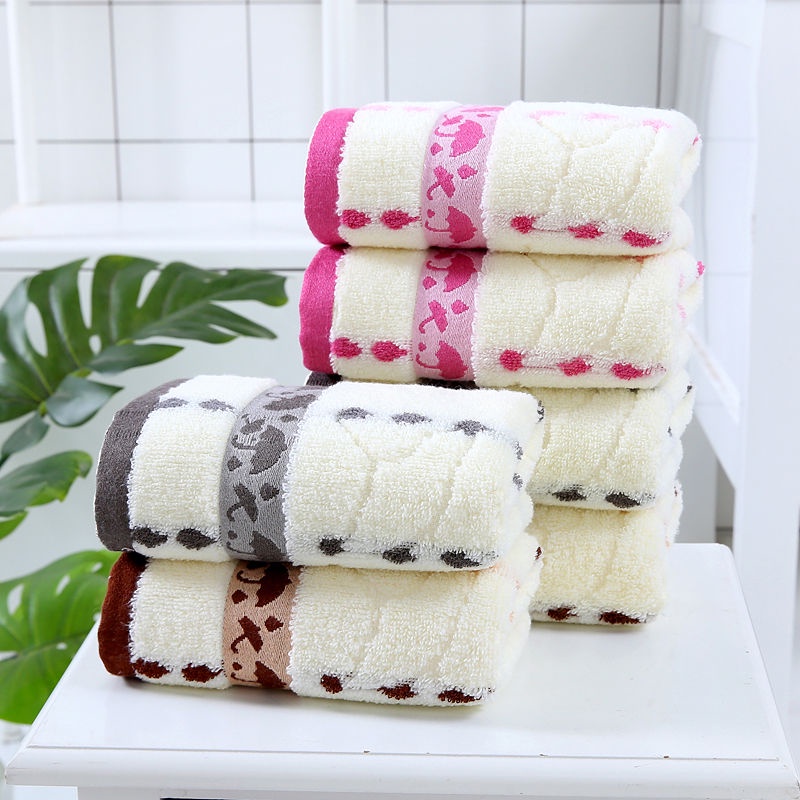 13 Pure Cotton Towels Absorb Water Face Wash Face Towels Thickened