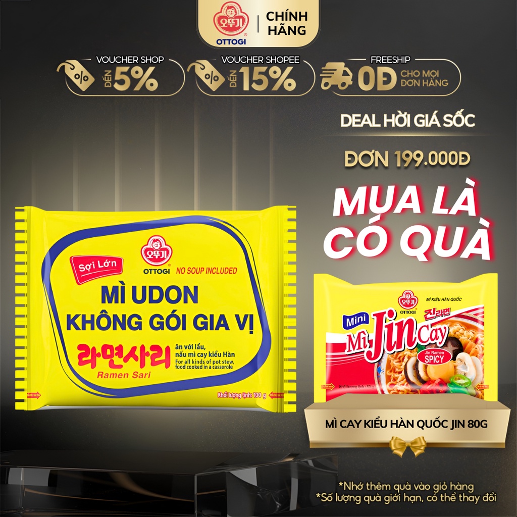 Ottogi Seasoning Udon Noodles 100g Shopee Malaysia