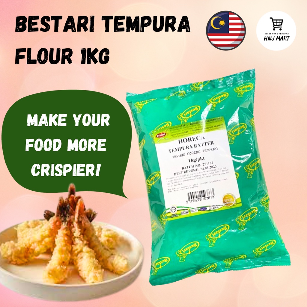 BESTARI TEMPURA FLOUR 1KG TEPUNG GORENG TEMPURA Shopee Malaysia
