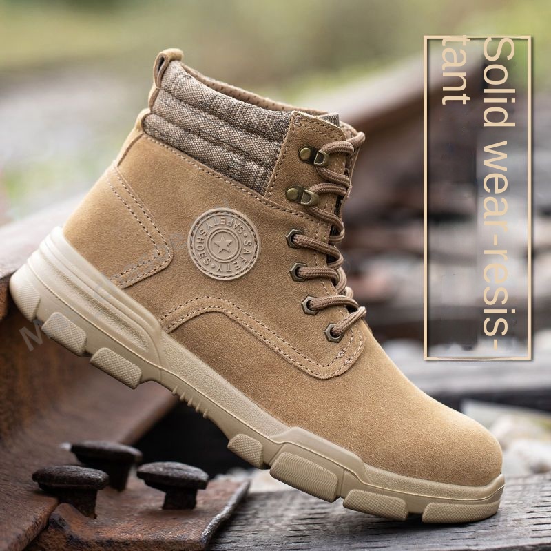 Hightop Work Shoes Safety Boots Safety Shoes Protective Shoes