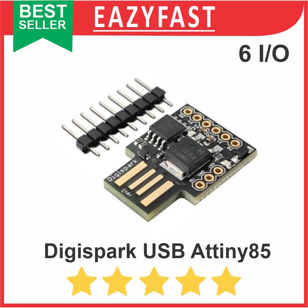 Digispark Microcontroller Arduino Board ATTINY85 micro usb development ...