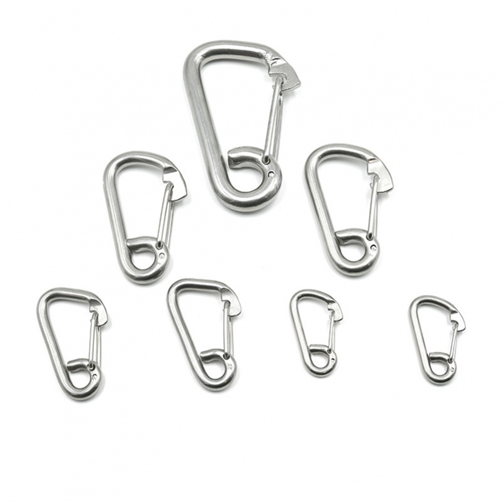 Climbing Hook 304 Stainless Steel Accessories Carabiner Screw Connector