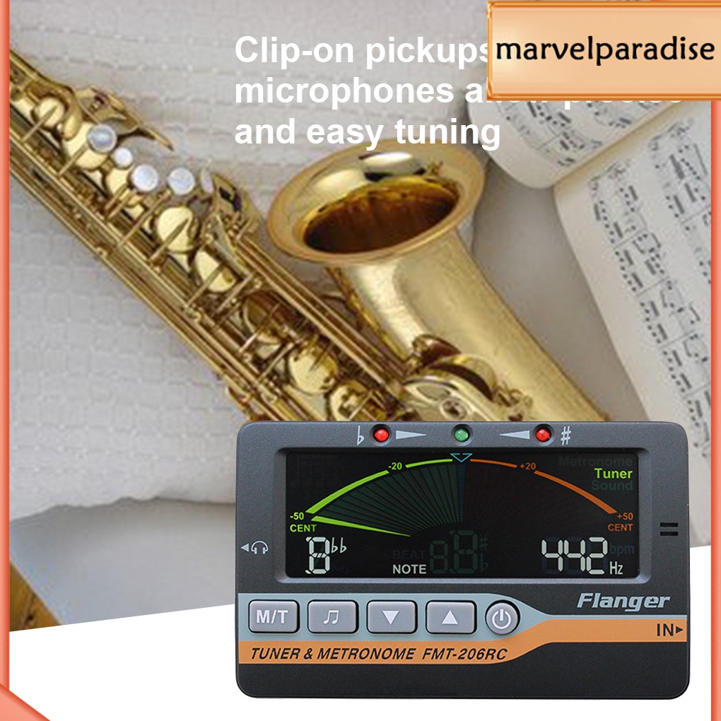 3in1 Metronome Tuner Guitar Violin Ukulele Chromatic Screen Display