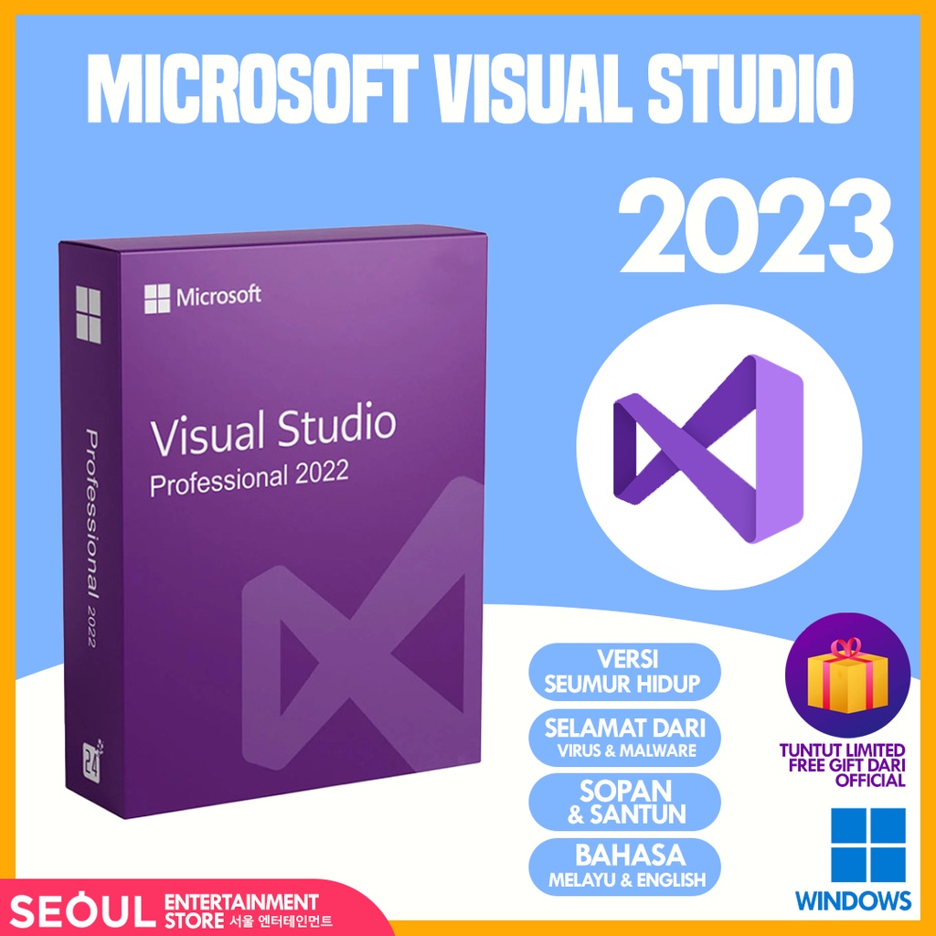 Microsoft Visual Studio WINDOWS PC 🎇 LIFETIME PREMIUM 🎇 EASY INSTALL 🎇