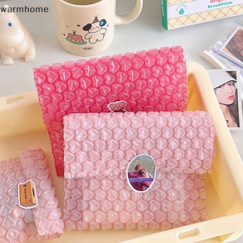 【warmhome】 10Pcs Foam Packing Bags Envelope PE Clear Protective Wrap