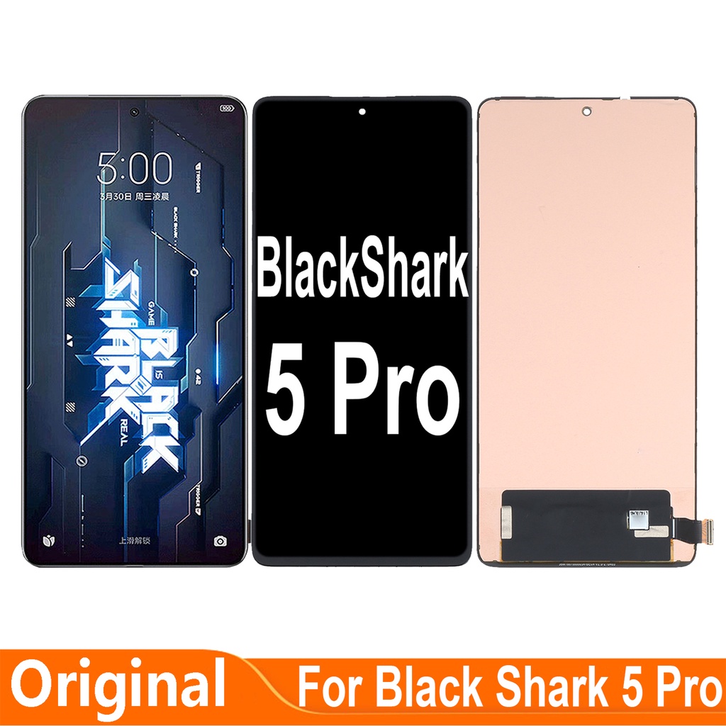 per Xiaomi Black Shark 5 Pro (2022) Custodia in Vera Pelle e Clip Ruotabile 3