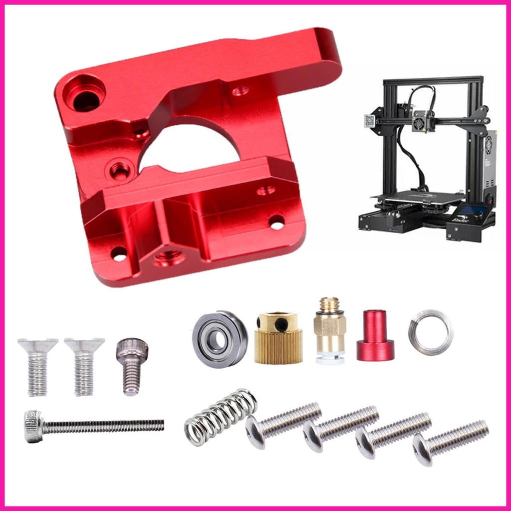 Extruder Drive Feeder Dual Gear Extruder Upgrade Kit 3D Printer Extruder Kit For Enders 3 Enders