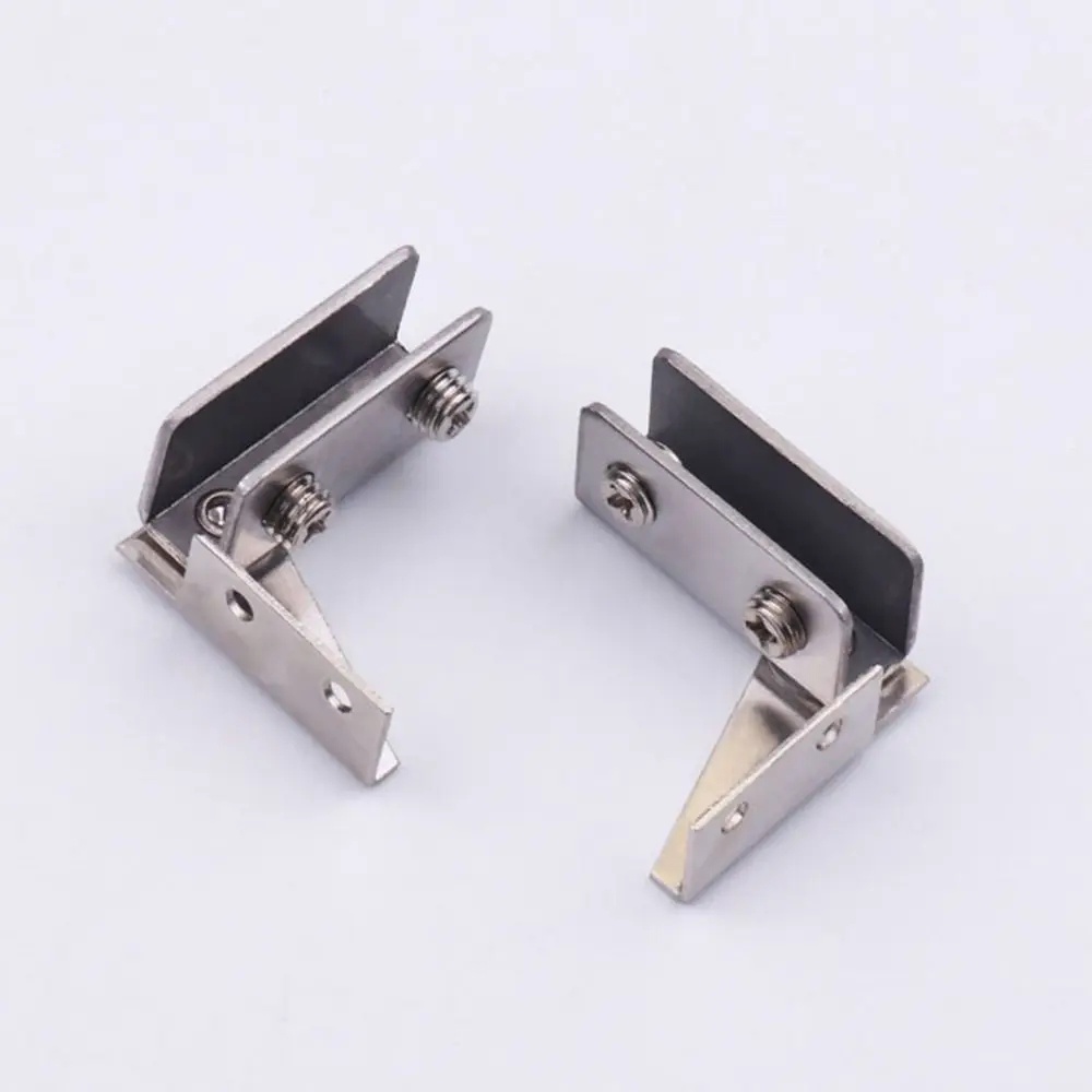 1 Pair/Glass Door Hinge Wine Cabinet Wine Cabinet Display Cabinet ...