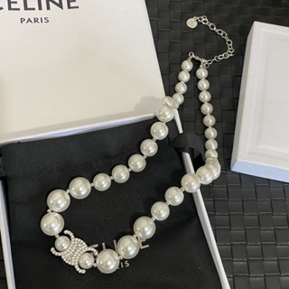 Celine letter necklace buy on sale online