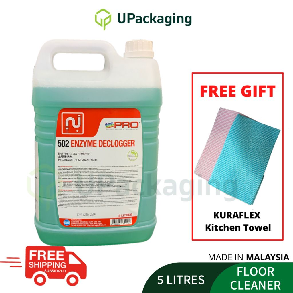 5L GOODMAID GMP 502 Enzyme Declogger Clog Remover Unclog Drain Grease