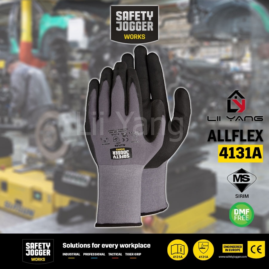 [ORIGINAL] SAFETY JOGGER ALLFLEX Safety Glove Quality Industrial