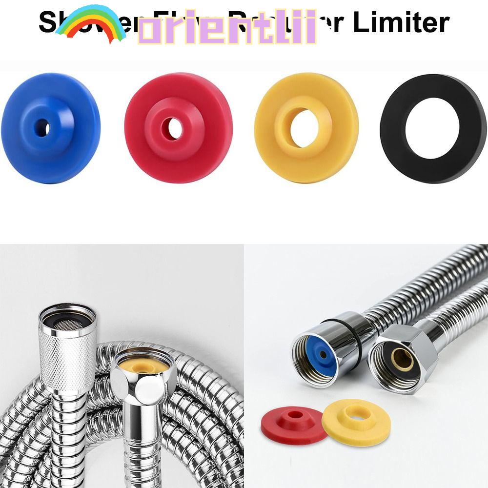 ORIENTLIIY Shower Flow Reducer Limiter, Waterproof Silicone Water Flow