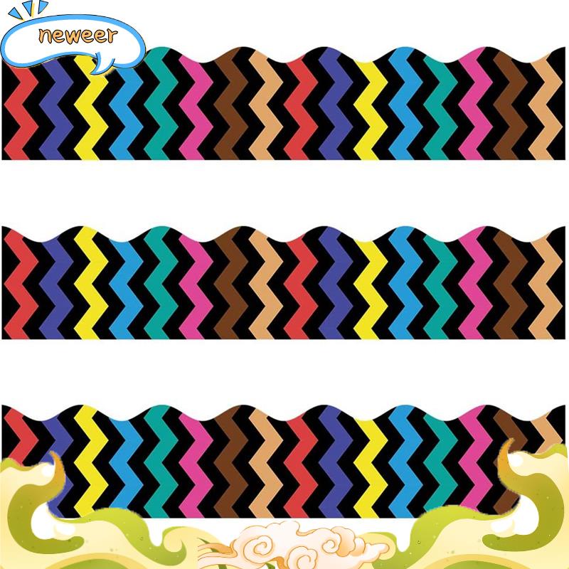 Border Trim 65 Ft Bulletin Borders Stickers Back-To-School Decoration ...