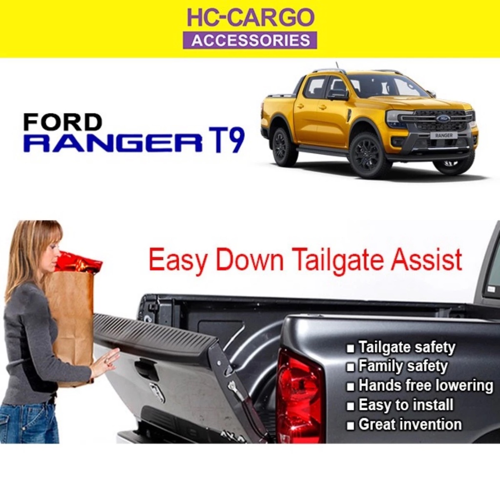 Gasveerpoot Voor Ford Voor Ranger T9 XL XLT XLT Voor Wildtrak 2023 Achterklep Demper Assist Strut Shock Steunen achterklep (Kleur : Rechts