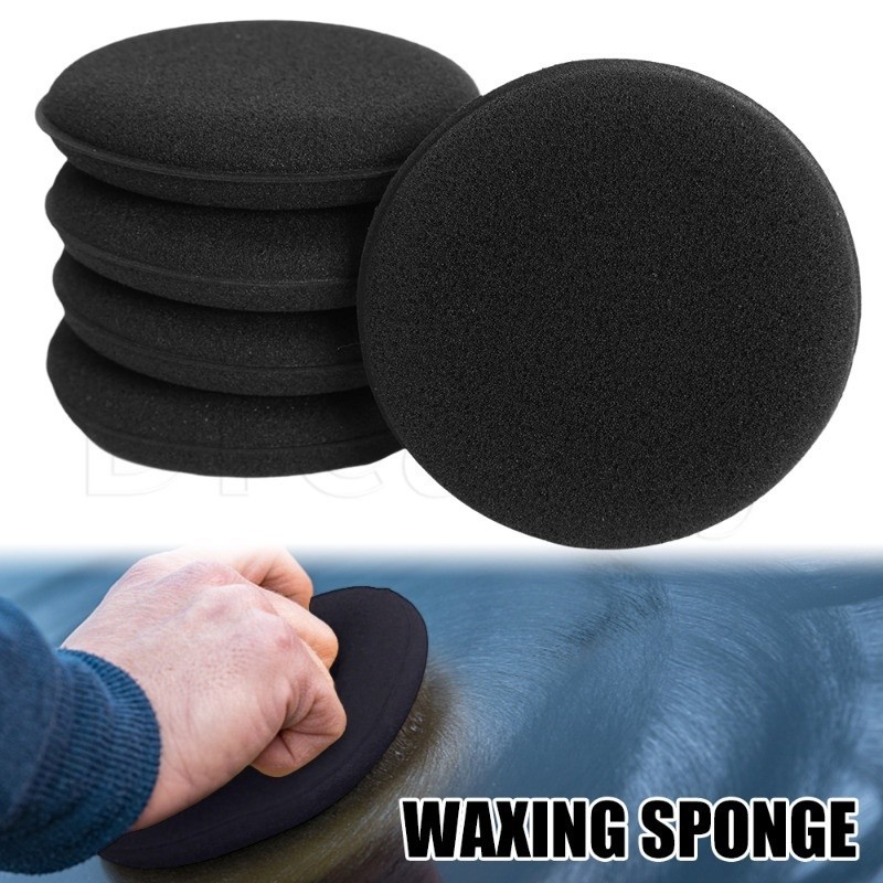 Thickened Edge Pressing Car Paint Waxing Sponge - Car Care Circular ...