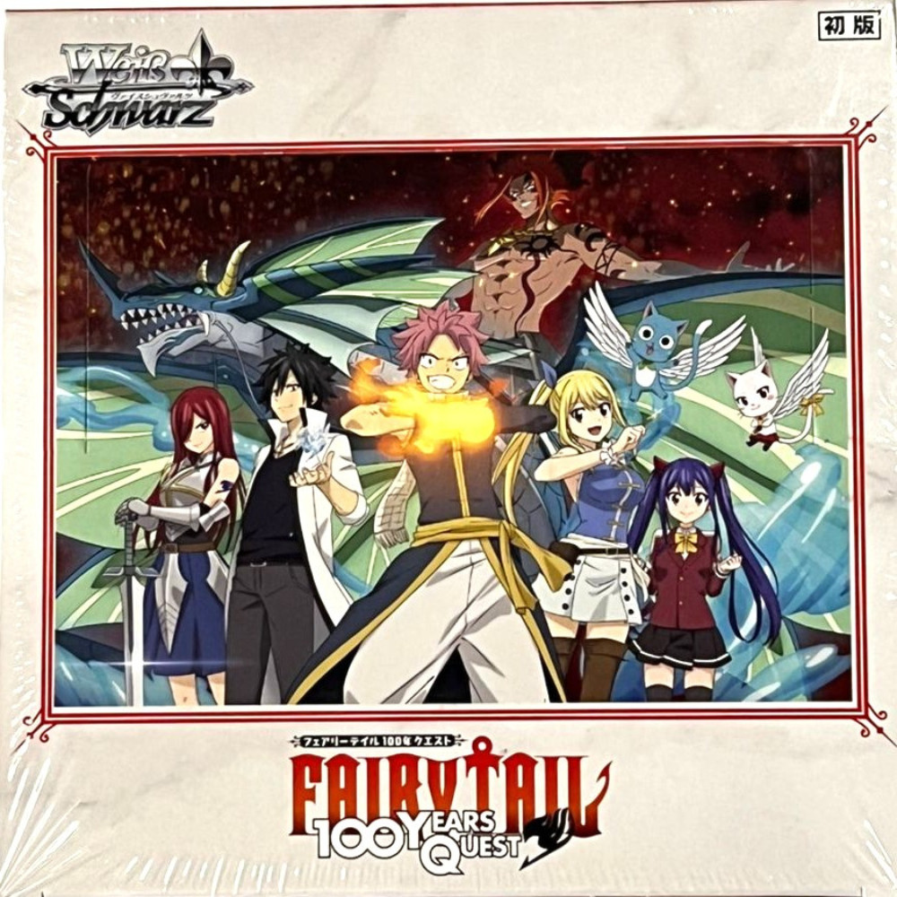 weiss schwarz fairy tail booster box Weiss Schwarz Booster Pack Fairy Tail 100 Year Quest Box : Toys & Games