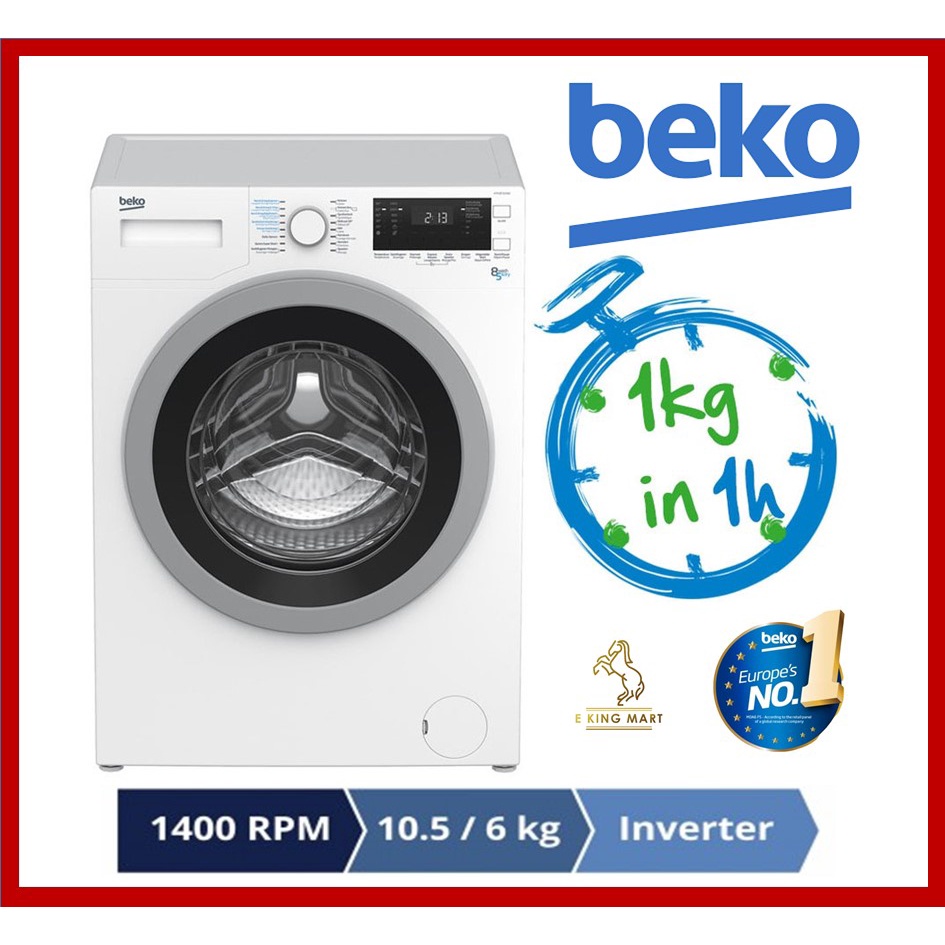 SPECIAL OFFER! Beko [MADE IN EUROPE] 10.5KG /6KG INVERTER Washer Dryer